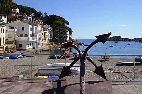 The beautiful cove of Sa Tuna, near Begur, Costa Brava, Catalonia, Spain, Mediterranean, Europe