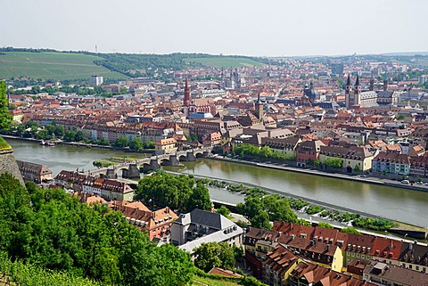 Marienberg Fortress, Wurzburg, Bavaria, Germany, Europe