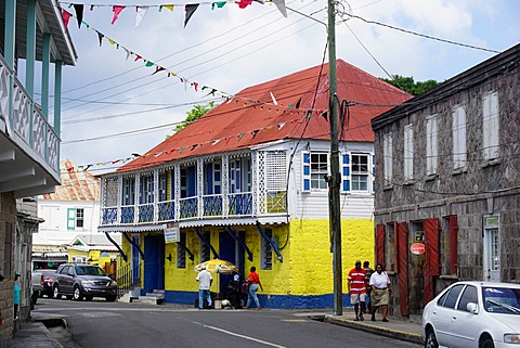 Charlestown, Nevis, St. Kitts and Nevis, Leeward Islands, West Indies, Caribbean, Central America 