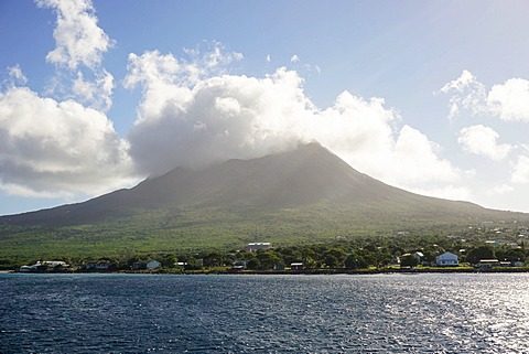 Mount Nevis, St. Kitts and Nevis, Leeward Islands, West Indies, Caribbean, Central America 