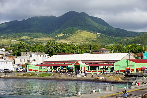 Basseterre, St. Kitts, St. Kitts and Nevis, Leeward Islands, West Indies, Caribbean, Central America 