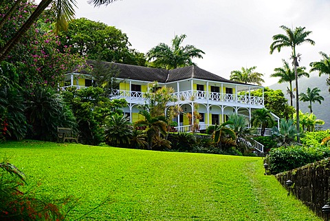 Ottleys Plantation Inn, St. Kitts, St. Kitts and Nevis, Leeward Islands, West Indies, Caribbean, Central America 