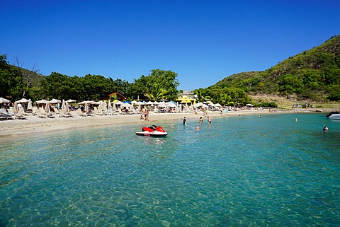 Lion Rock Beach, St. Kitts, St. Kitts and Nevis, Leeward Islands, West Indies, Caribbean, Central America 