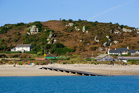 The Bar Quay on Bryher, Isles of Scilly, England, United Kingdom, Europe