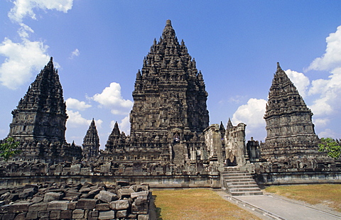 Hindu temples, Prambanan, Java, Indonesia