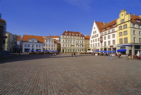 Town Hall Square, The Old Town, Tallinn, Estonia, Europe