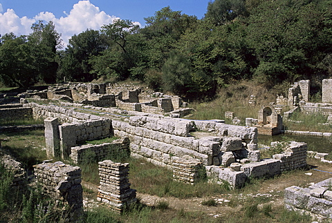 Archaeological site, Butrinti, UNESCO World Heritage Site, Albania, Europe