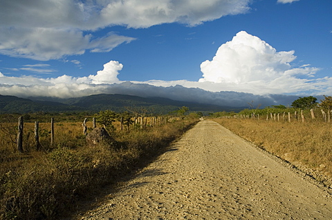 Clouds over the Rincon Volcano, near Rincon de la Vieja National Park, Gaunacaste, Costa Rica