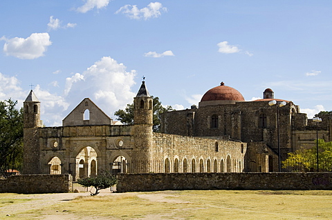 Monastery and church of Cuilapan, Oaxaca, Mexico, North America