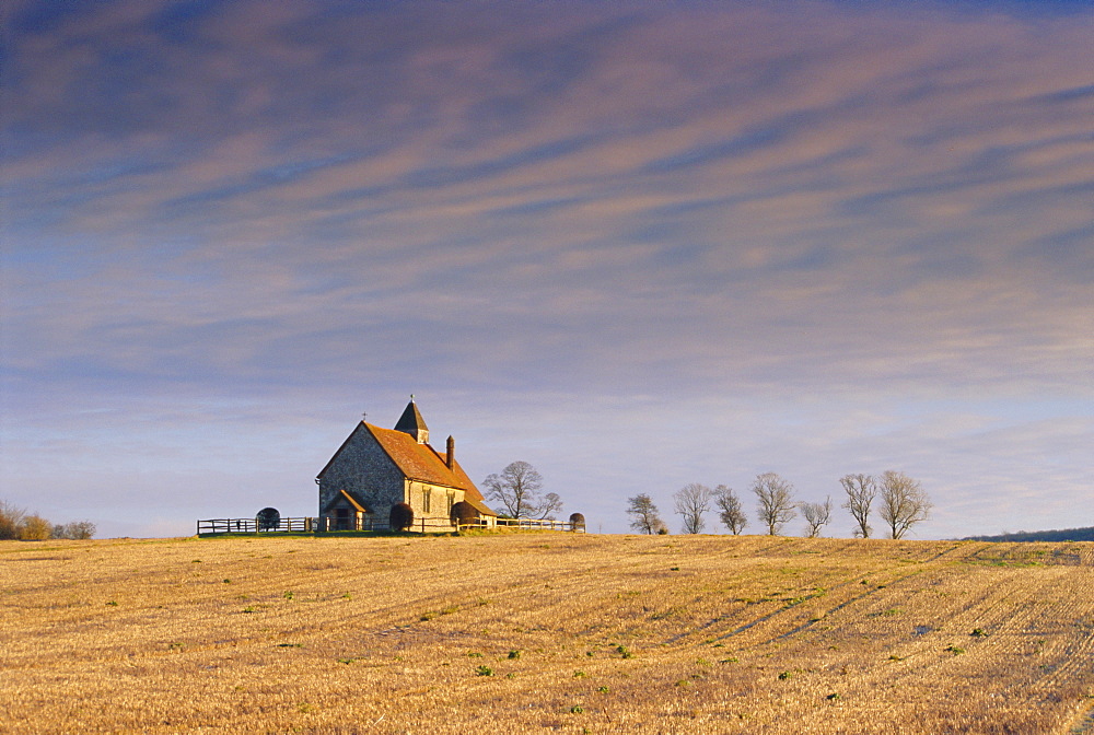 St. Hubert's Church, Idsworth, Hampshire, England, UK 