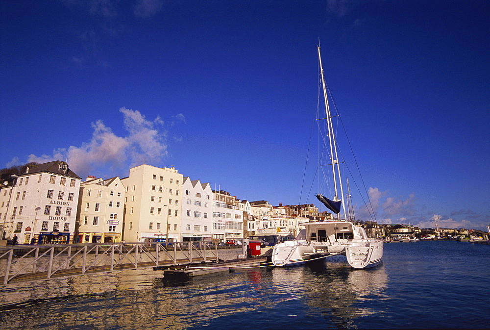 Victoria Marina and Quay, St. Peter Port, Guernsey, Channel Islands, United Kingdom, Europe