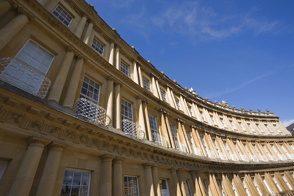 The Circus, Bath, UNESCO World Heritage Site, Avon, England, United Kingdom, Europe