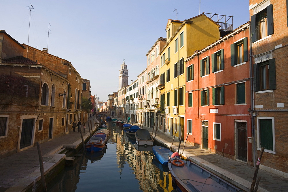 Fondamenta dellol Squero, Dorsoduro, Venice, Veneto, Italy, Europe