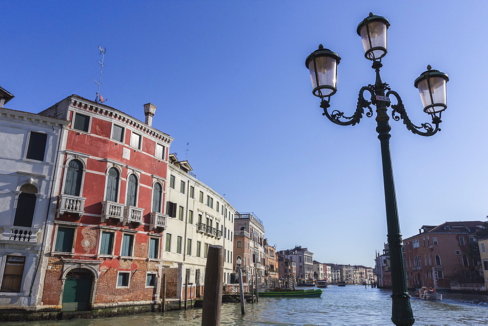 Grand Canal, Venice,UNESCO World Heritage Site, Veneto, Italy, Europe