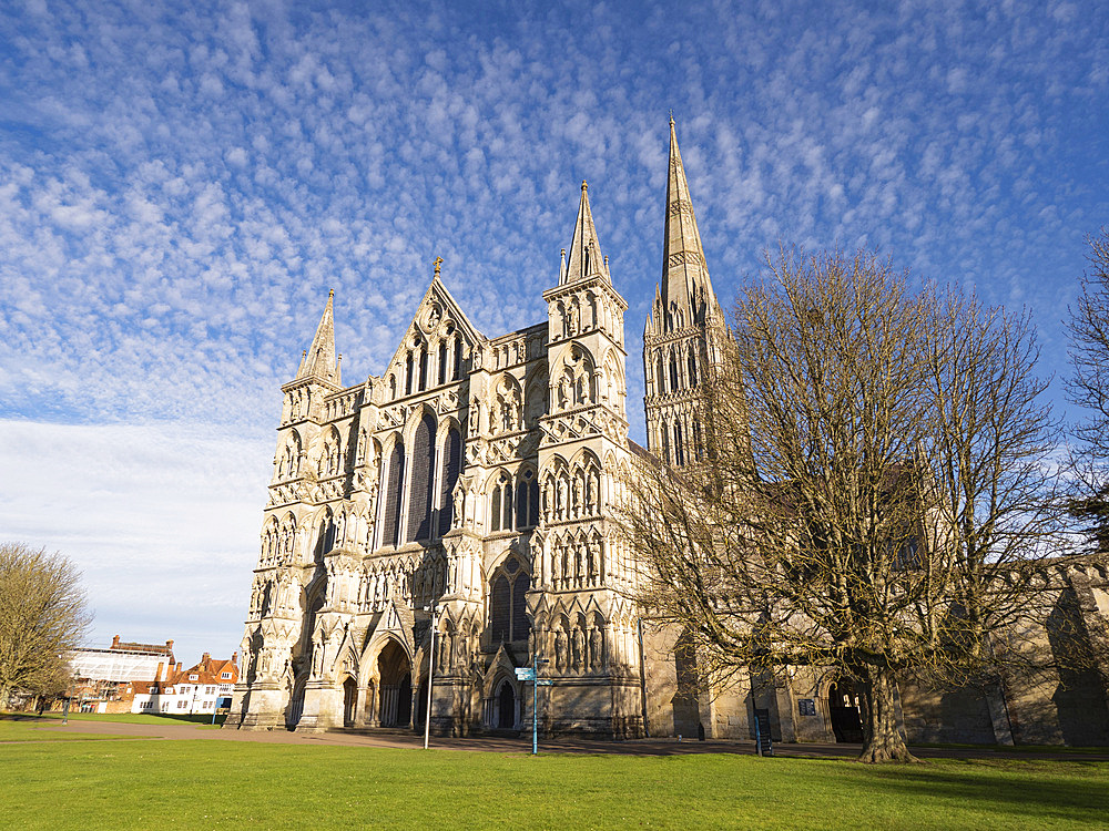 Salisbury Cathedral, Salisbury, Wiltshire, England, United Kingdom, Europe