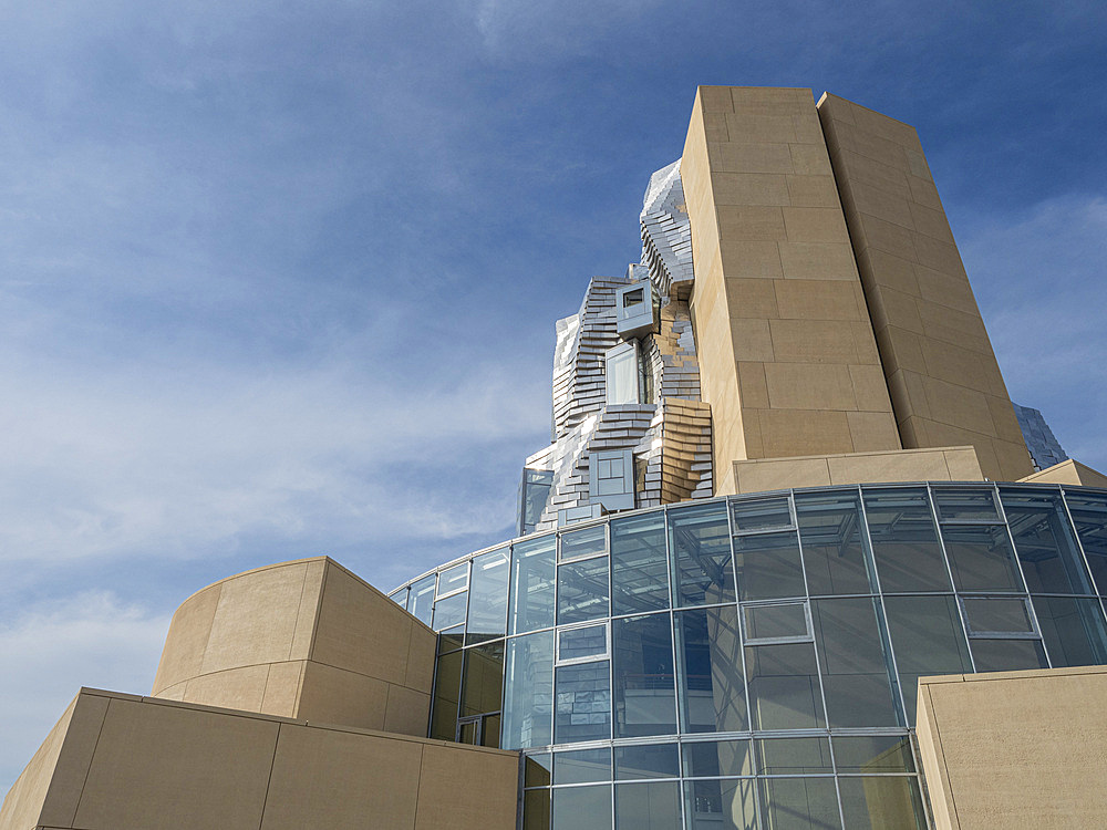 Frank Gehry's The Tower, LUMA Arts Centre, Parc des Ateliers, Arles, Provence, France, Europe