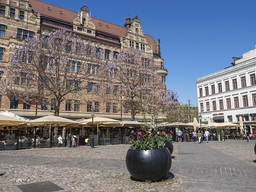 Lilla Torg, Historical Market Square, Malmo, Sweden, Scandinavia, Europe