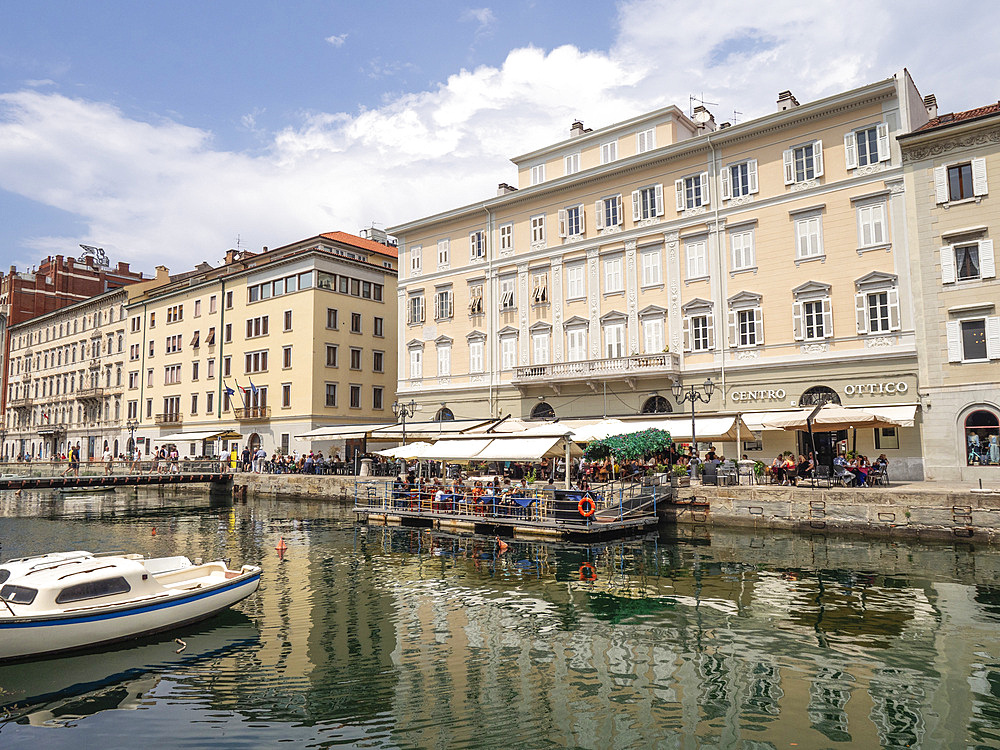 Grand Canal, Trieste, Friuli Venezia Giulia, Italy, Europe