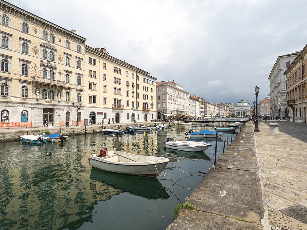 Grand Canal, Trieste, Friuli Venezia Giulia, Italy, Europe