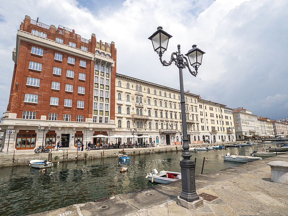 Grand Canal, Trieste, Friuli Venezia Giulia, Italy, Europe