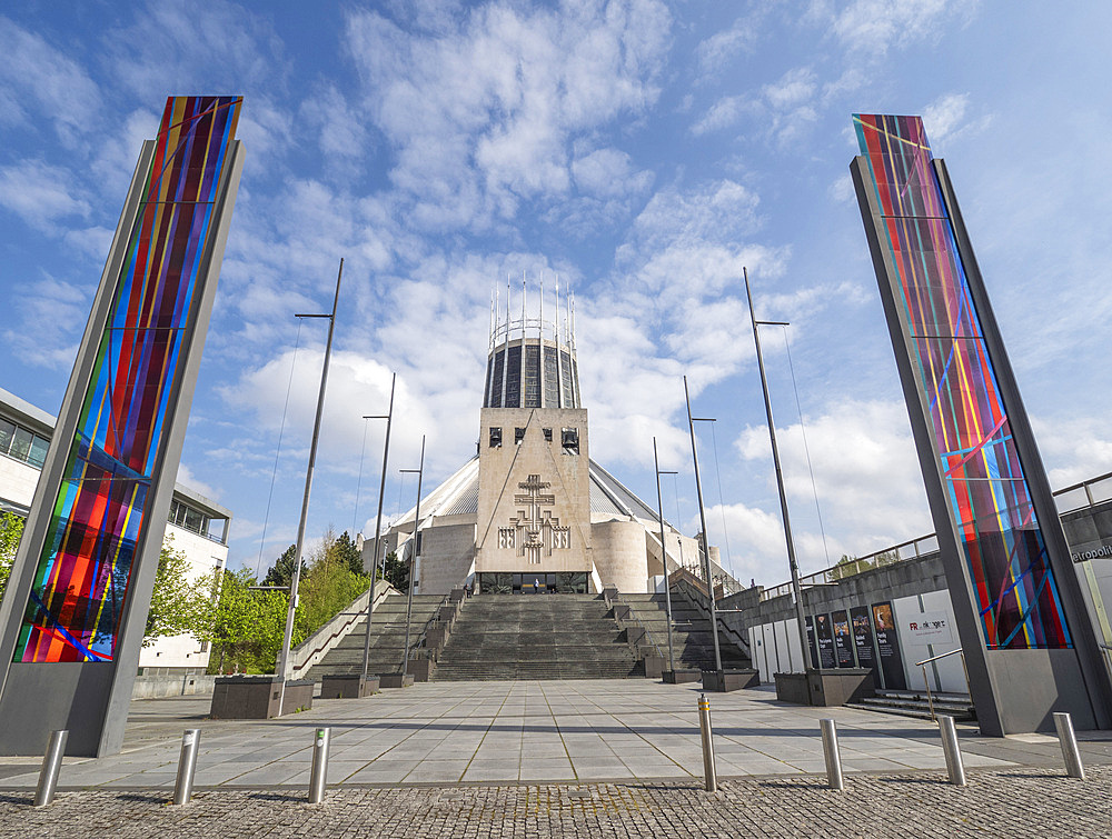 Metropolitan Cathedral of Christ the King, Liverpool, Merseyside, England, United Kingdom, Europe