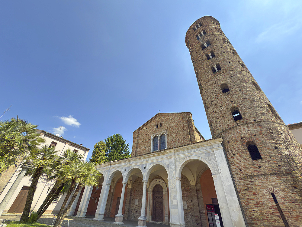 Exterior of the Basilica Sant'Apollinare Nuovo, Ravenna, Emilia Romagna, Italy, Europe