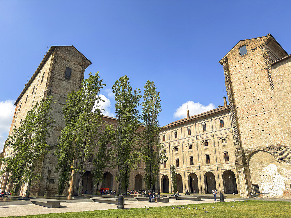 The Pilotta Palace, Parma, Emilia Romagna, Italy, Europe