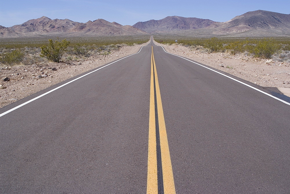 Road, Death Valley National Park, California, United States of America, North America