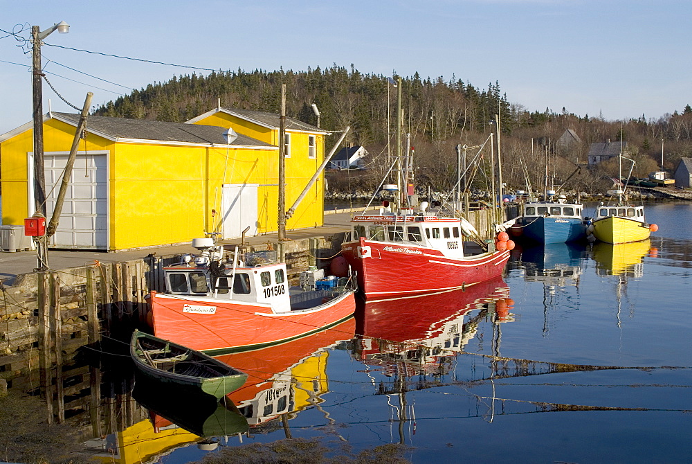 North West Cove fishing village, Nova Scotia, Canada, North America