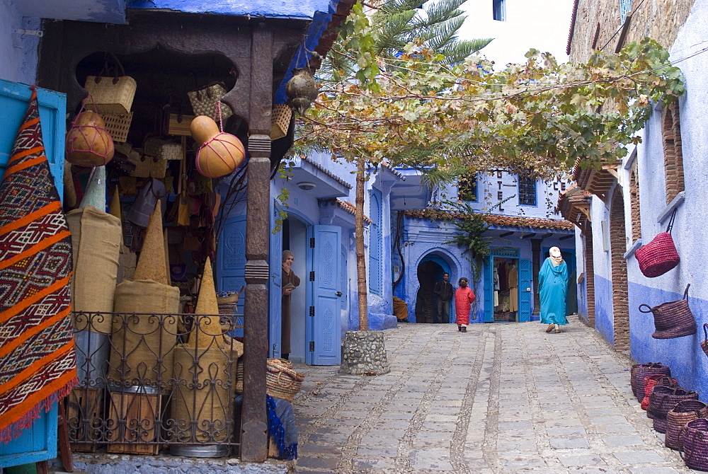 Chefchaouen, near the Rif Mountains, Morocco, North Africa, Africa