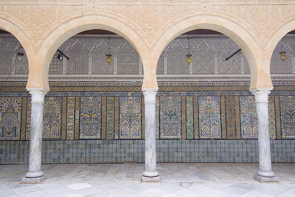 Tomb of Sidi Sahabi and holy site, Kairouan, Tunisia, North Africa, Africa