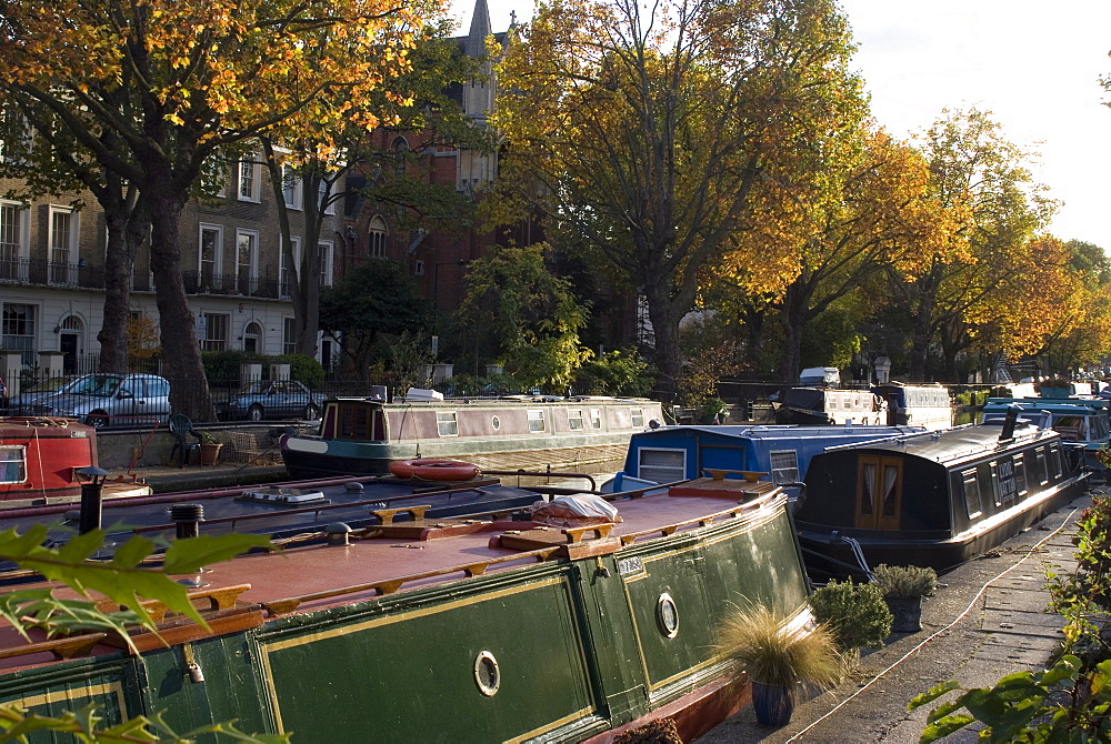 Regent's Canal at Little Venice, London, England, United Kingdom, Europe