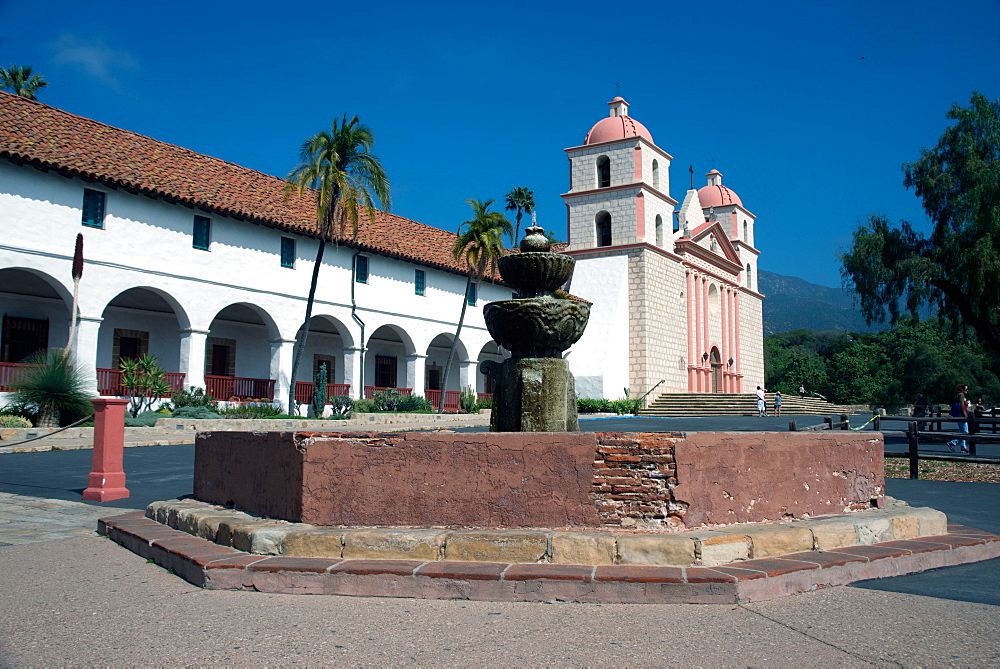 Mission Santa Barbara, founded 1786, Santa Barbara, California, United States of America, North America