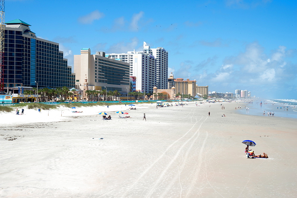 The beach at Daytona Beach, Florida, United States of America, North America