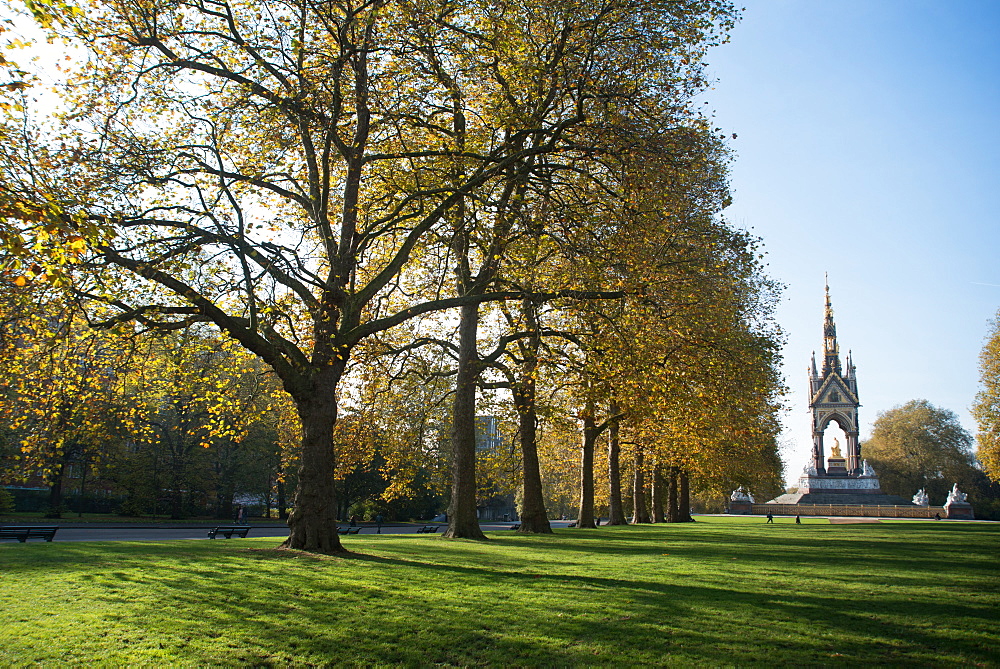 Autumn in Hyde Park, London, England, United Kingdom, Europe