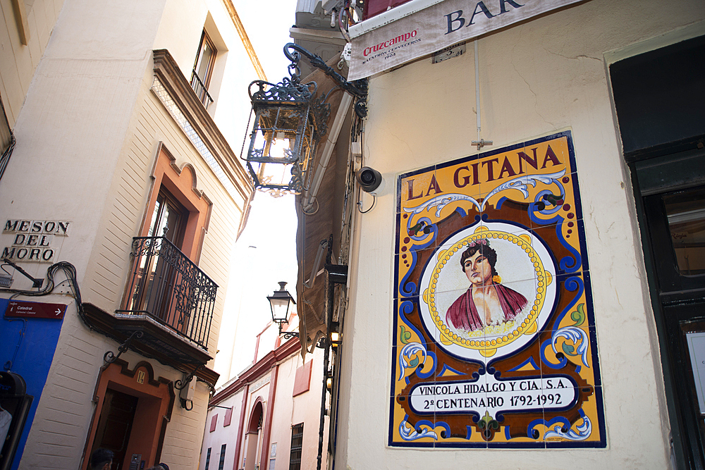 Street scene, Seville, Andalusia, Spain, Europe