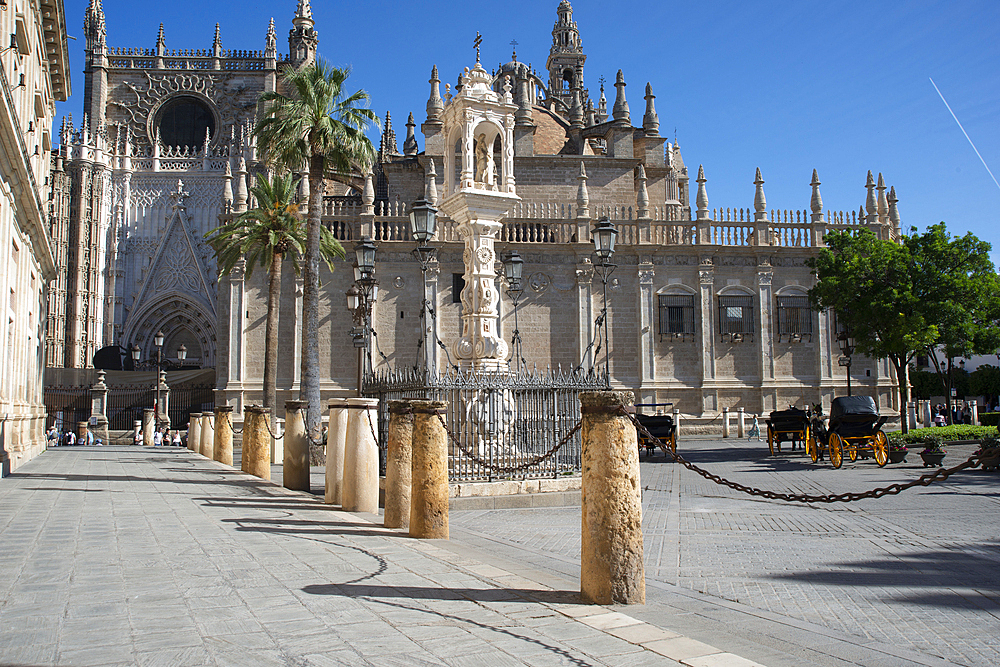 Cathedral, UNESCO World Heritage Site, Seville, Andalusia, Spain, Europe