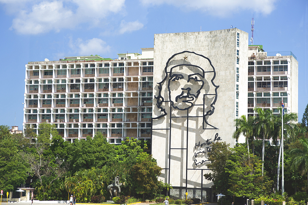 Plaza de la Revolucion, Havana, Cuba, West Indies, Caribbean, Central America