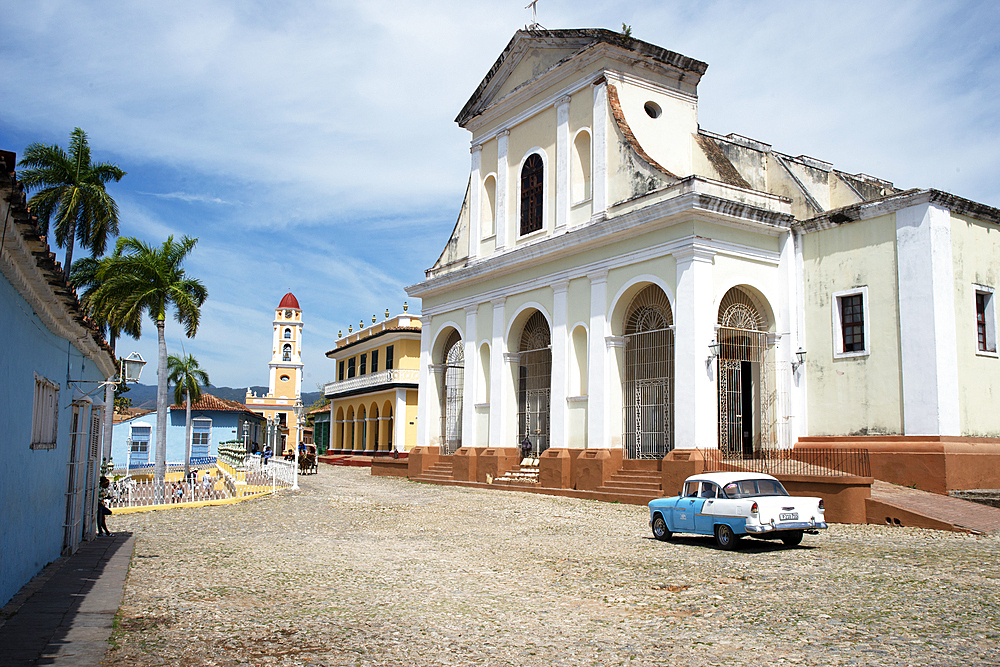 Plaza Mayor, Trinidad, UNESCO World Heritage Site, Sancti Spiritus Province, Cuba, West Indies, Caribbean, Central America