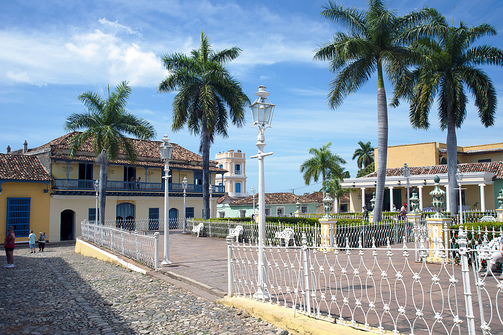 Plaza Mayor, Trinidad, UNESCO World Heritage Site, Sancti Spiritus Province, Cuba, West Indies, Caribbean, Central America