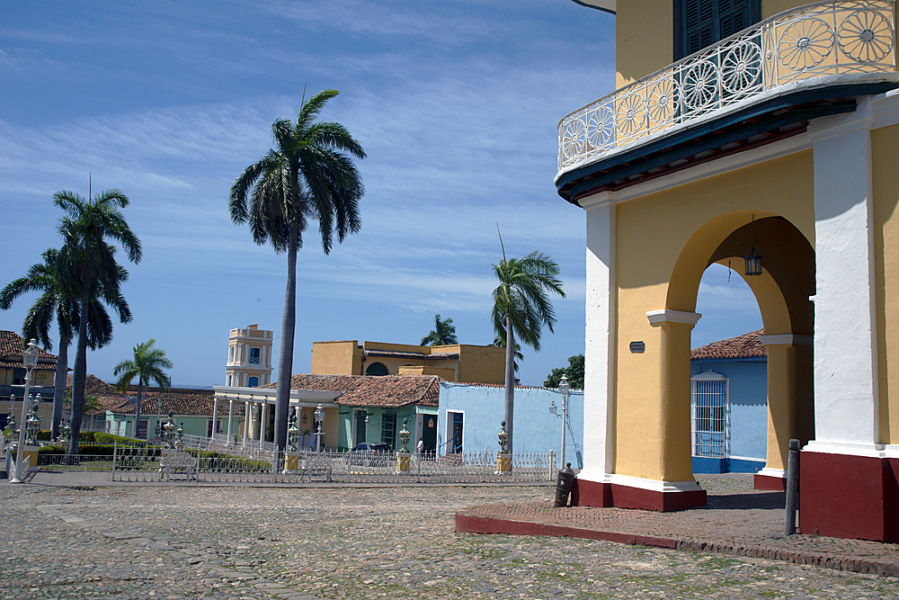 Plaza Mayor, Trinidad, UNESCO World Heritage Site, Sancti Spiritus province, Cuba, West Indies, Caribbean, Central America