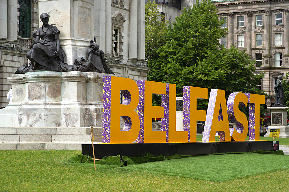 City Hall, Belfast, Ulster, Northern Ireland, United Kingdom, Europe