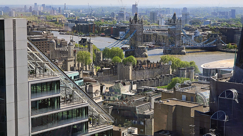 City views from the Garden at 120 Fenchurch Street