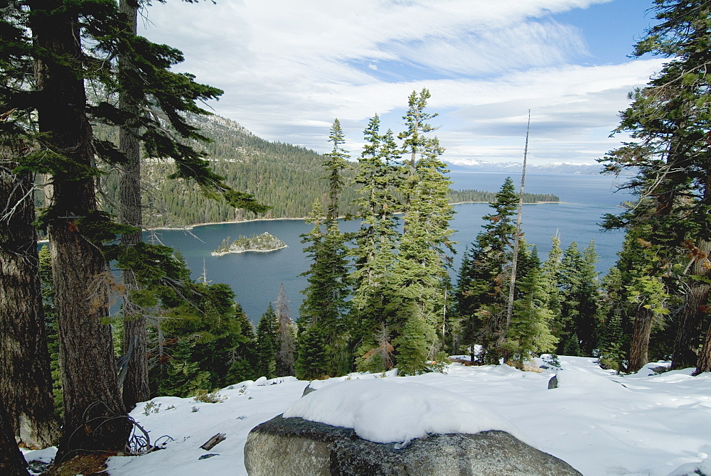 Emerald Bay, Lake Tahoe, California, United States of America, North America