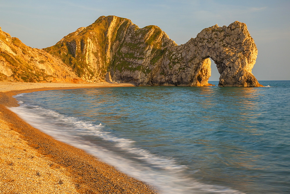 Durdle Door, Lulworth Cove, Jurassic Coast, UNESCO World Heritage Site, Dorset, England, United Kingdom, Europe