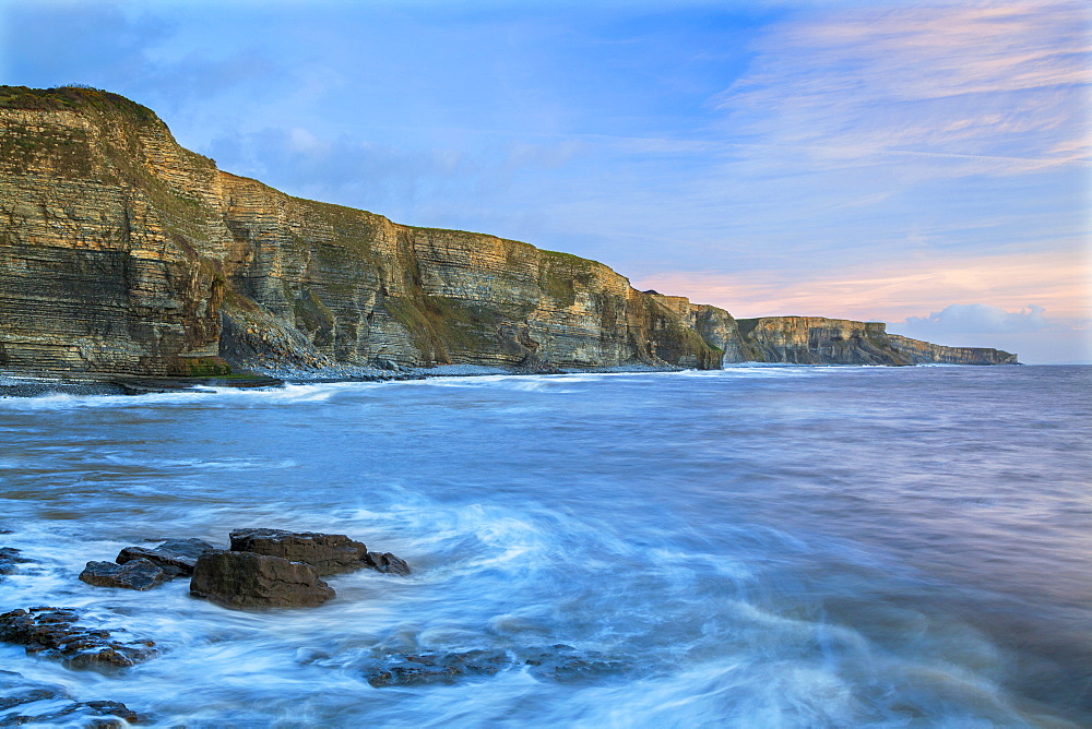 Dunraven Bay, Glamorgan Heritage Coast, Vale of Glamorgan, Wales, UK