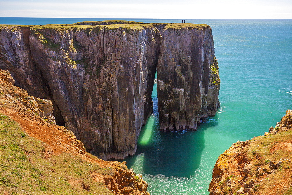 Stack Rocks, Castlemartin, Pembrokeshire Coast, Wales, United Kingdom, Europe