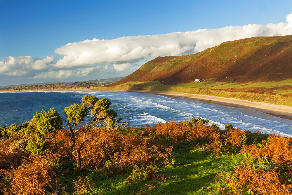 Rhossili Bay, Gower, Wales, United Kingdom, Europe