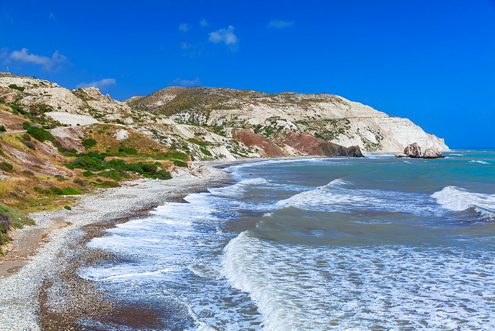 Aphrodite's Rock, Paphos, Cyprus, Mediterranean, Europe