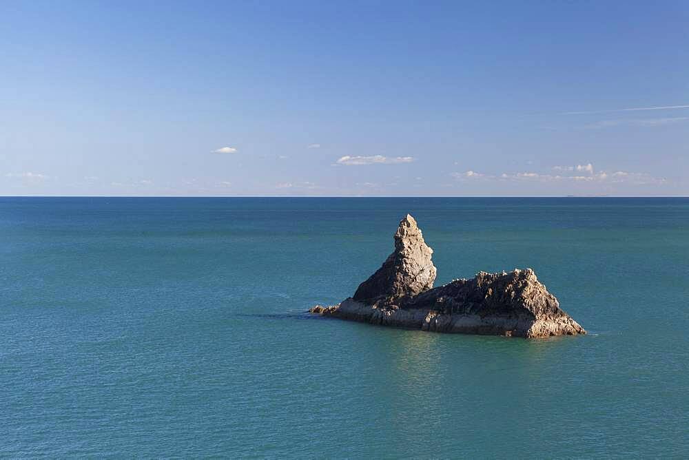 Church Rock, Broad Haven, Stackpole, Pembrokeshire, Wales, United Kingdom, Europe